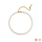 EMMIE EMERALD TENNIS BRACELET - CUBIC ZURCONIA